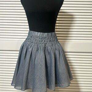 Superdry Short Flowy Skirt (Size Medium) – 100% Cotton, Like New